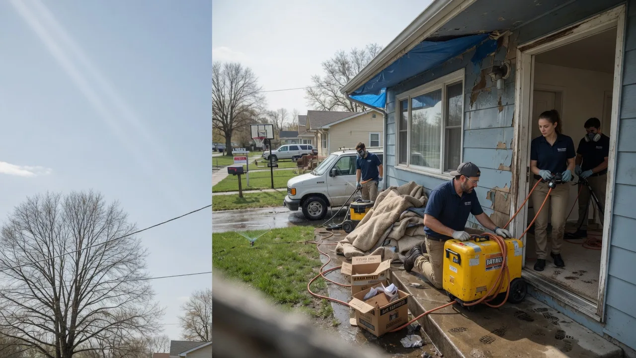 Basement Flood Cleanup in Florissant, MO near me